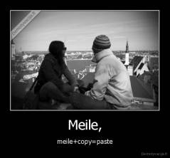 Meile, - meile+copy=paste