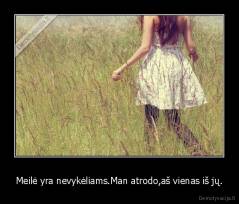 Meilė yra nevykėliams.Man atrodo,aš vienas iš jų. - 