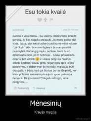 Mėnesinių - Kraujo magija