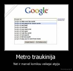 Metro traukinija  - Net ir marvel komiksu veikejai atgija