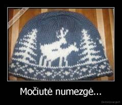 Močiutė numezgė... - 