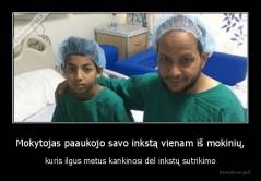Mokytojas paaukojo savo inkstą vienam iš mokinių, - kuris ilgus metus kankinosi dėl inkstų sutrikimo