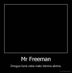 Mr Freeman - Zmogus kuris viska mato kitomis akimis.