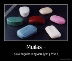 Muilas - - puiki pagalba lengviau įlysti į š*kną