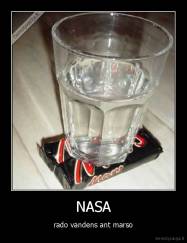 NASA - rado vandens ant marso