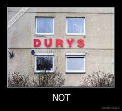 NOT - 