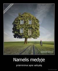 Namelis medyje - prisiminimai apie vaikystę
