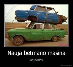 Nauja betmano masina - ar jis tilps