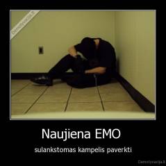 Naujiena EMO  - sulankstomas kampelis paverkti