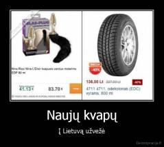 Naujų kvapų - Į Lietuvą užvežė