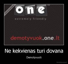 Ne kekvienas turi dovana - Demotyvuoti