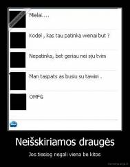 Neišskiriamos draugės - Jos tiesiog negali viena be kitos