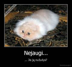 Nejaugi... - ... Jis ją nužudys?