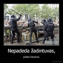 Nepadeda žadintuvas, - padės bananai.