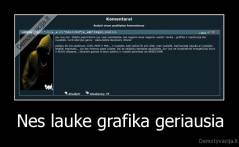 Nes lauke grafika geriausia - 