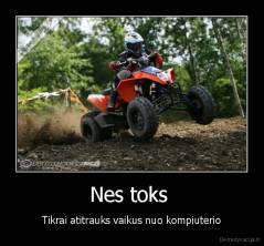 Nes toks  - Tikrai atitrauks vaikus nuo kompiuterio
