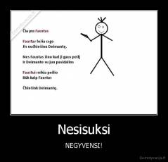 Nesisuksi - NEGYVENSI!
