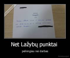 Net Lažybų punktai  - pelningiau nei darbas
