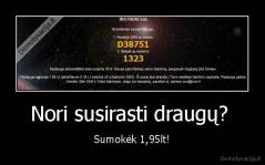 Nori susirasti draugų?  - Sumokėk 1,95lt!