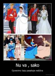 Nu va , sako - Gyvenimo kaip pasakoje nebūna