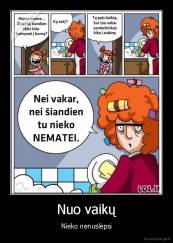 Nuo vaikų - Nieko nenuslėpsi