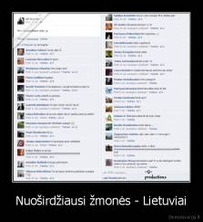 Nuoširdžiausi žmonės - Lietuviai - 
