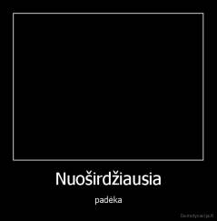 Nuoširdžiausia - padėka