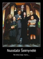 Nuostabi Šeimynėlė - Ne tokia kaip mano...