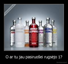 O ar tu jau pasiruošei rugsėjo 1? - 