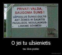 O jei tu užsienietis - tau išvis pizdėc