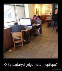 O ka padarysi jeigu neturi loptopo? - 