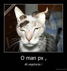 O man px , - Aš vegetaras !