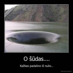 O šūdas.... - Kažkas padalino iš nulio...