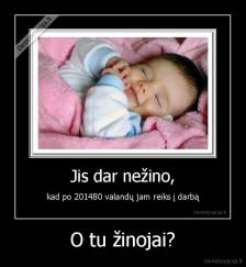 O tu žinojai? - 