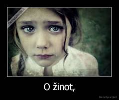 O žinot, - 