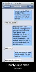 Obuolys nuo obels - Netoli rieda