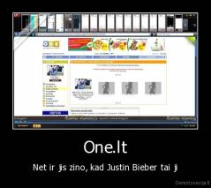 One.lt - Net ir jis zino, kad Justin Bieber tai ji