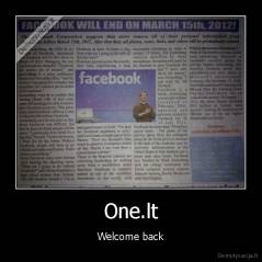 One.lt - Welcome back