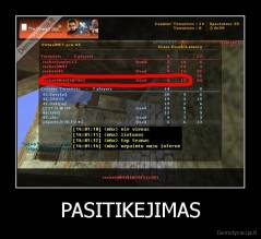 PASITIKEJIMAS - 
