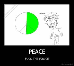 PEACE - FUCK THE POLICE
