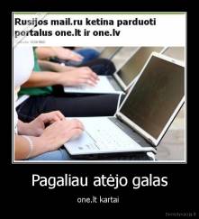 Pagaliau atėjo galas - one.lt kartai 