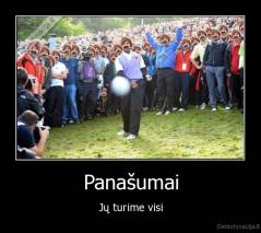 Panašumai - Jų turime visi
