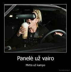 Panelė už vairo - Mirtis už kampo