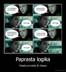 Paprasta logika - Visada priveda iki tiesos
