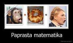 Paprasta matematika - 