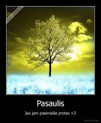 Pasaulis - Jau jam pasimaišė protas =3