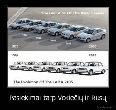 Pasiekimai tarp Vokiečių ir Rusų - 