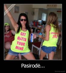 Pasirodė... - 