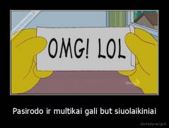 Pasirodo ir multikai gali but siuolaikiniai - 