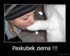 Paskubek ziema !!! - 